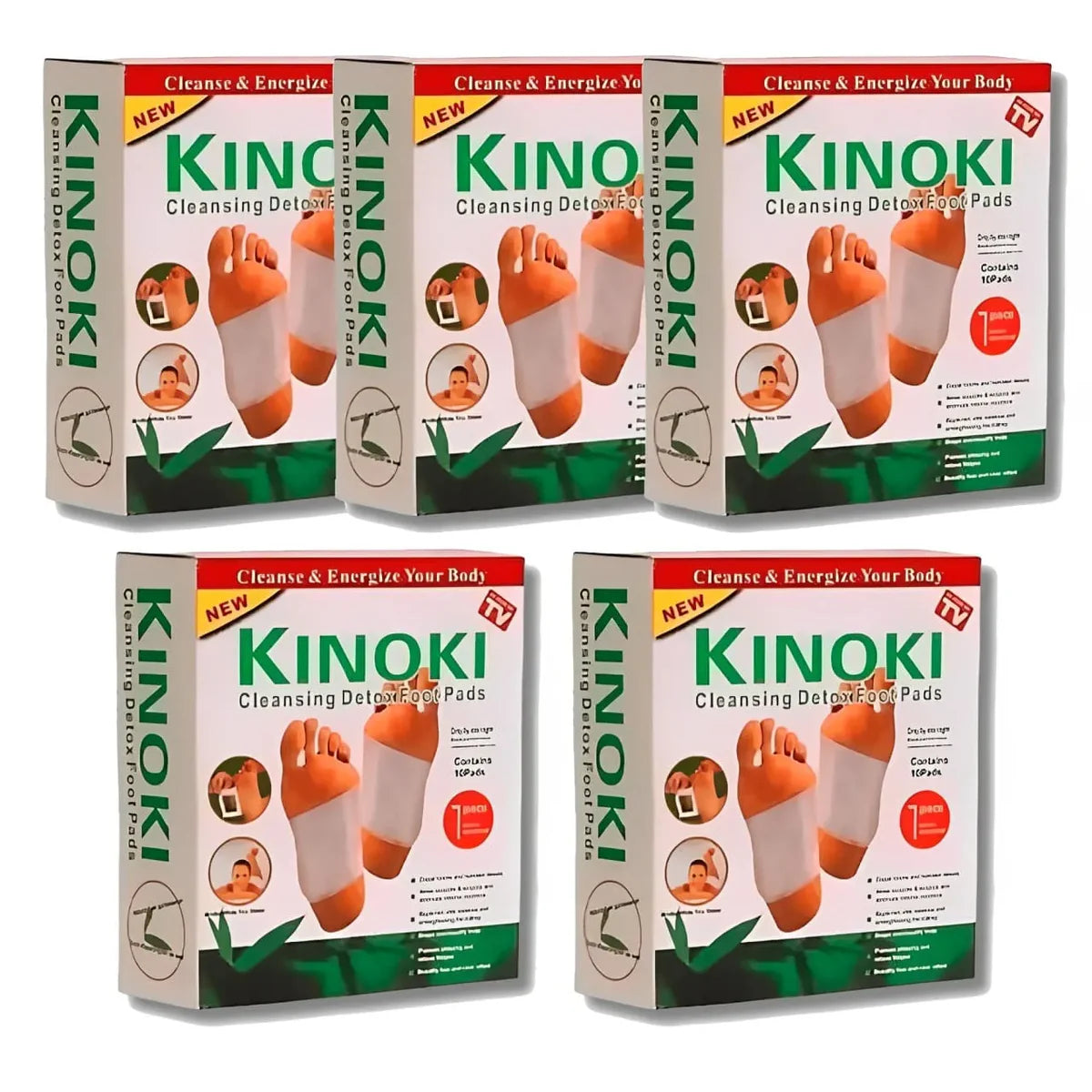 Kit Adesivo Detox - Elimina Dores, Inchaços e Desintoxica - 100% Natural