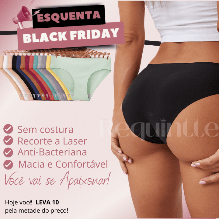 Calcinhas Comfort Tanga™ (LEVE 10 PAGUE 5) + Brinde 🎁
