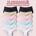 Calcinhas ComfortPlus™ [PAGUE 5 LEVE 10] + Brinde