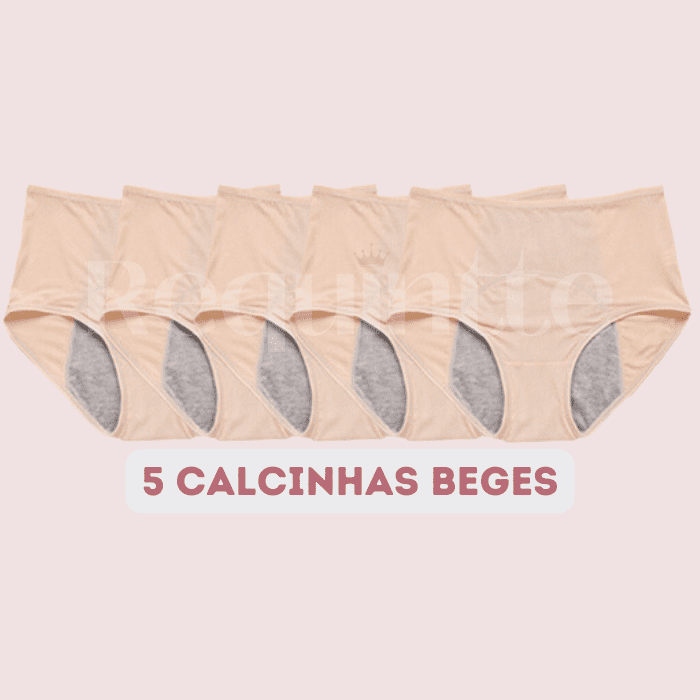 Calcinha Absorvente ABIS Proteção 24h + Brinde!