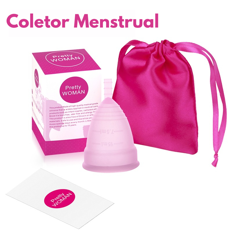 Coletor Menstrual SoftPlus - Rosa