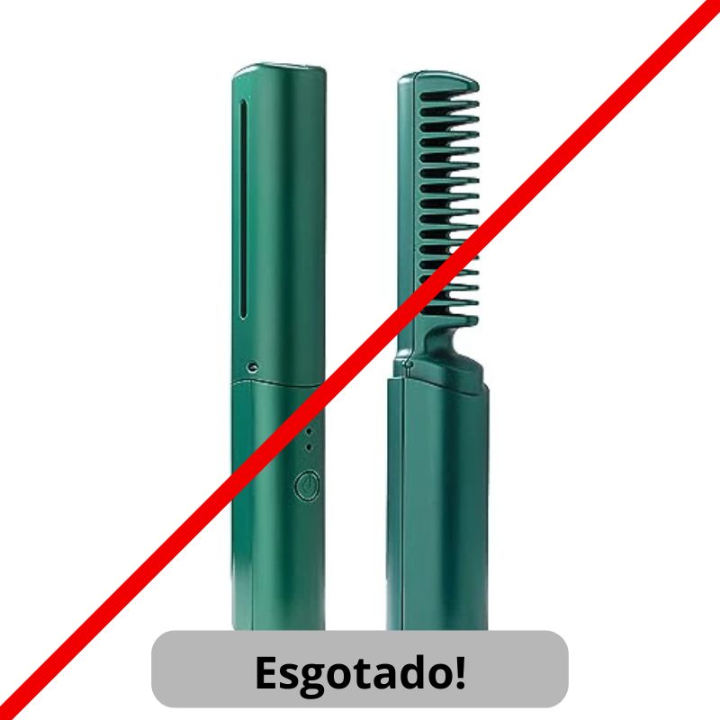 Pente Alisador de Cabelos Sem Fio UltraLiss™