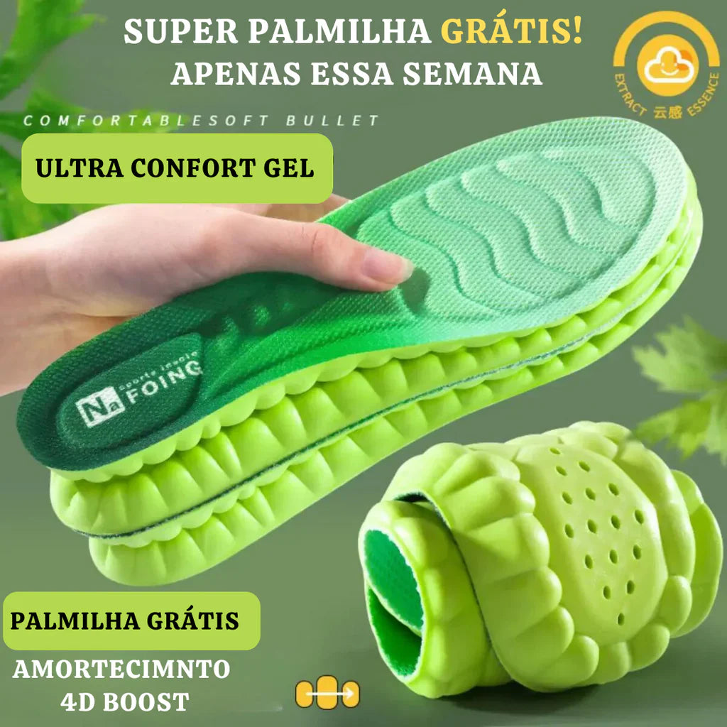Tênis Feminino Ortopédico ComfortPro® Calce Fácil + Palmilha grátis
