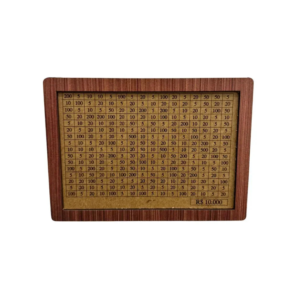MoneyBox® Decorativo - Guarde Dinheiro Com o Método Kakeibo