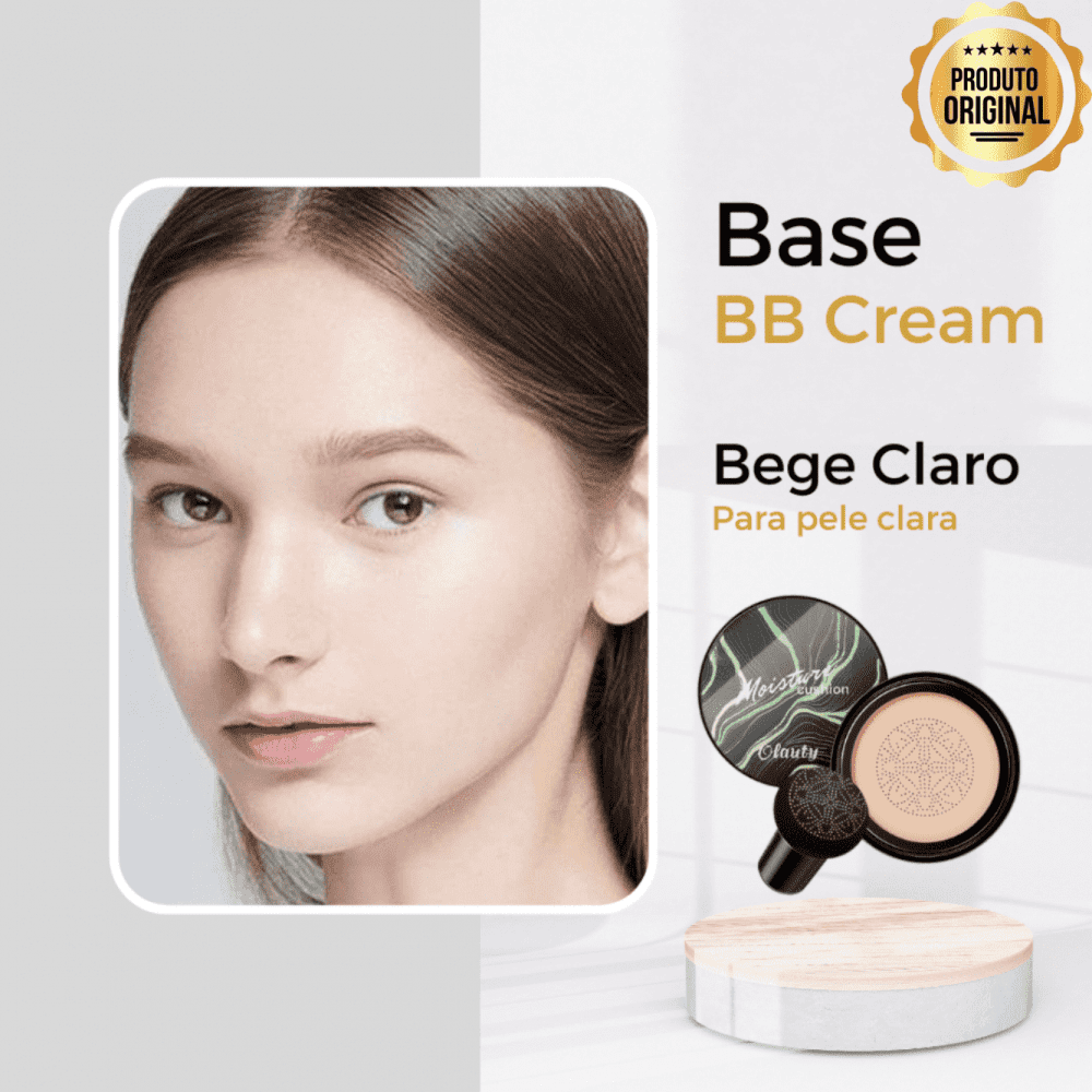 Base BB Cream Original® com Proteção FPS 40 e Ácido Hialurônico - COMPRE E GANHE EM DOBRO