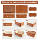 MoneyBox® Decorativo - Guarde Dinheiro Com o Método Kakeibo