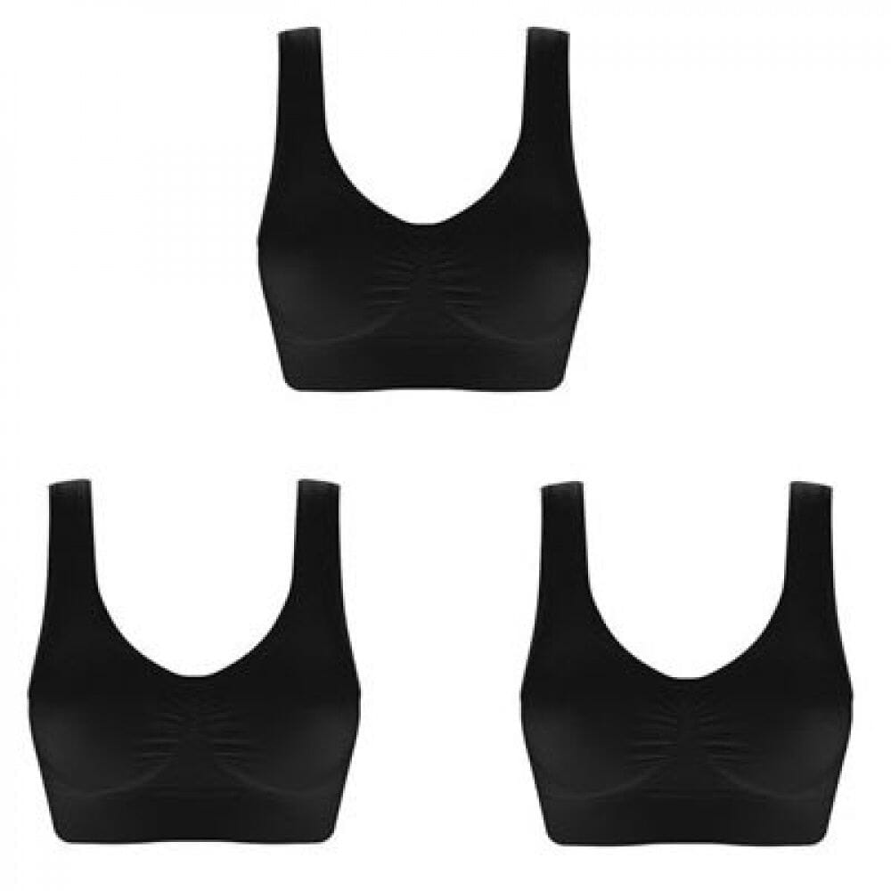 Sutiã Tecnológico Comfort Plus™ [Compre 1 e Leve 3] + Brindes Prisma Store P 3 Pretos 