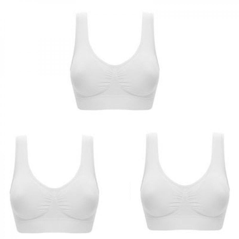 Sutiã Tecnológico Comfort Plus™ [Compre 1 e Leve 3] + Brindes Prisma Store P 3 Brancos 